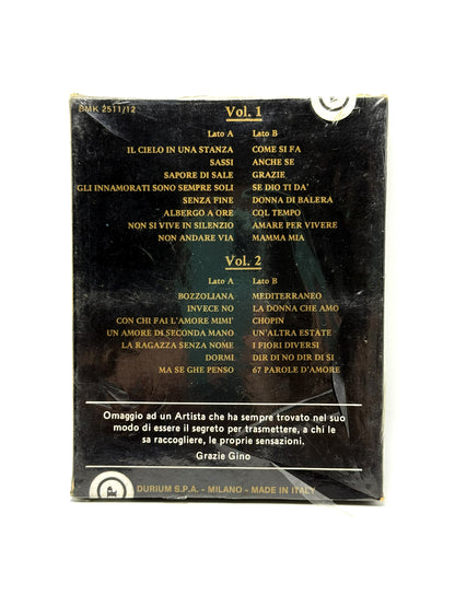 Gino Paoli 20 anni di canzoni 2 x Cassette audio mc sigillate 1985