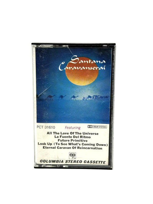 Santana Caravanserrai ‎cassetta audio mc 1972