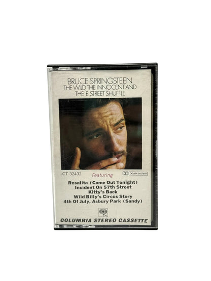 Bruce Springsteen The Wild The Innocent and The E Street Shuffle cassetta audio mc 1977