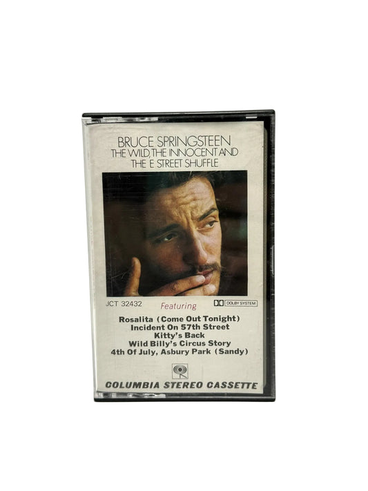 Bruce Springsteen The Wild The Innocent and The E Street Shuffle cassetta audio mc 1977
