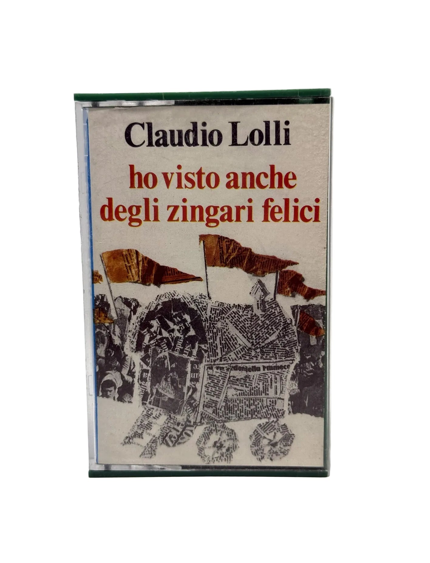 Claudio Lolli Ho Visto Anche Degli Zingari Felici ‎cassetta audio mc 1976