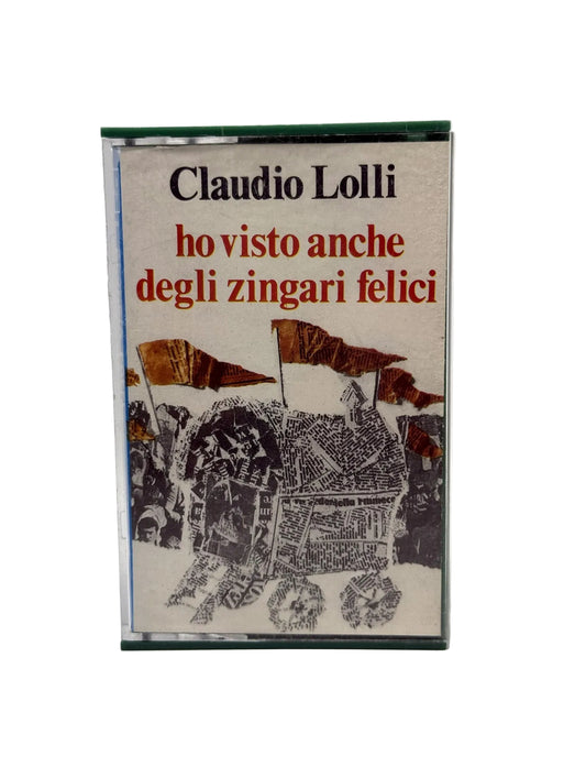 Claudio Lolli Ho Visto Anche Degli Zingari Felici ‎cassetta audio mc 1976