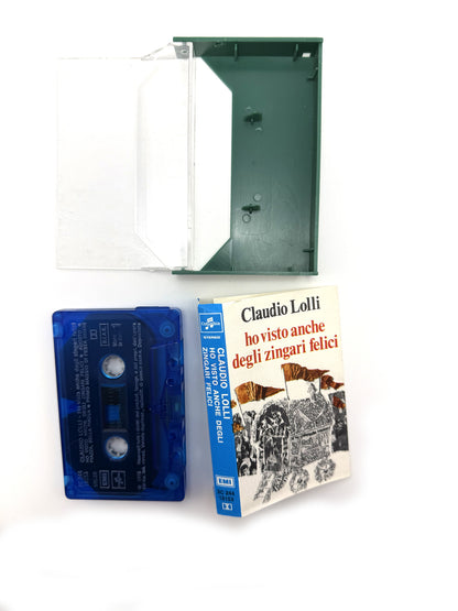 Claudio Lolli Ho Visto Anche Degli Zingari Felici ‎cassetta audio mc 1976