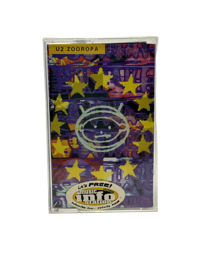 U2 Zooropa cassetta audio mc 1993