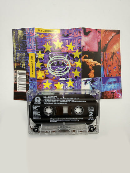 U2 Zooropa cassetta audio mc 1993