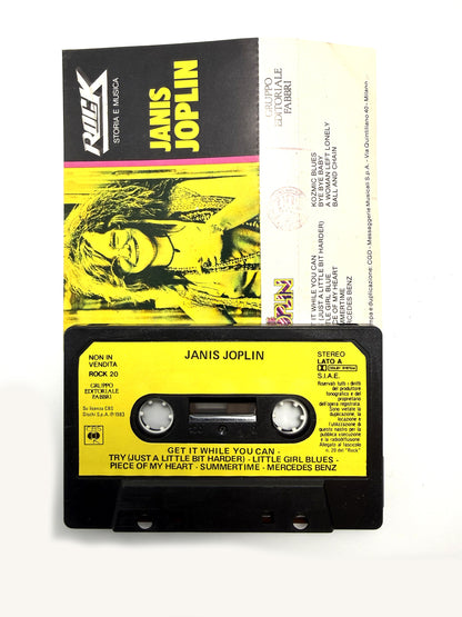 Janis Joplin Storia e Musica cassetta audio mc 1983