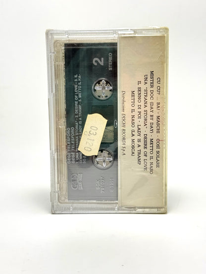 Gegè Telesforo cassetta audio mc sigillata 1991