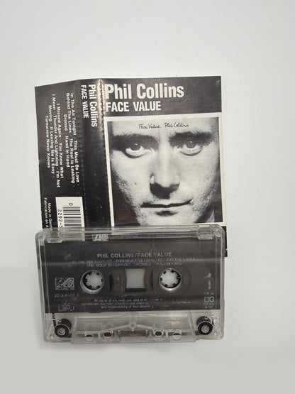 Phil Collins Face Value cassetta audio mc