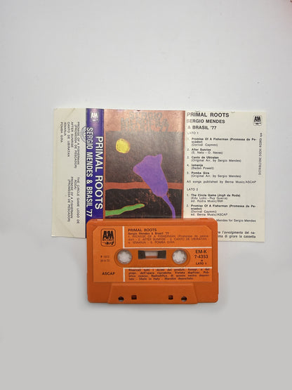 Sergio Mendes & Brasil '77 Primal Roots cassetta audio mc 1989