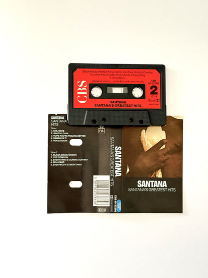 Santana Santana's Greatest Hits cassetta audio mc 1974
