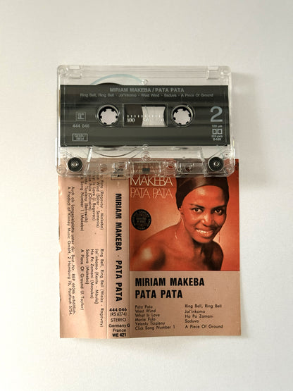 Miriam Makeba Pata Pata cassetta audio mc