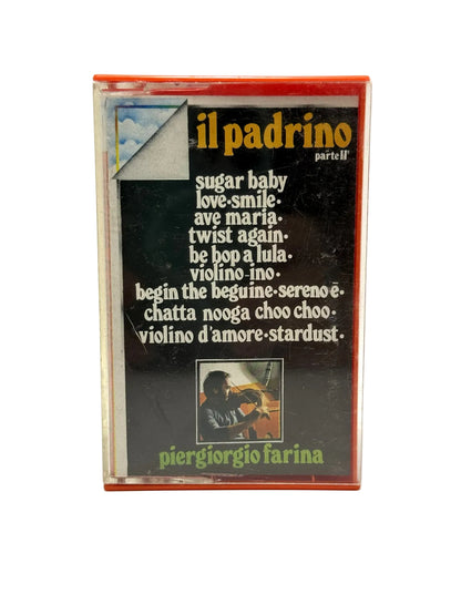 Il padrino Parte II Piergiorgio Farina cassetta audio mc 1975