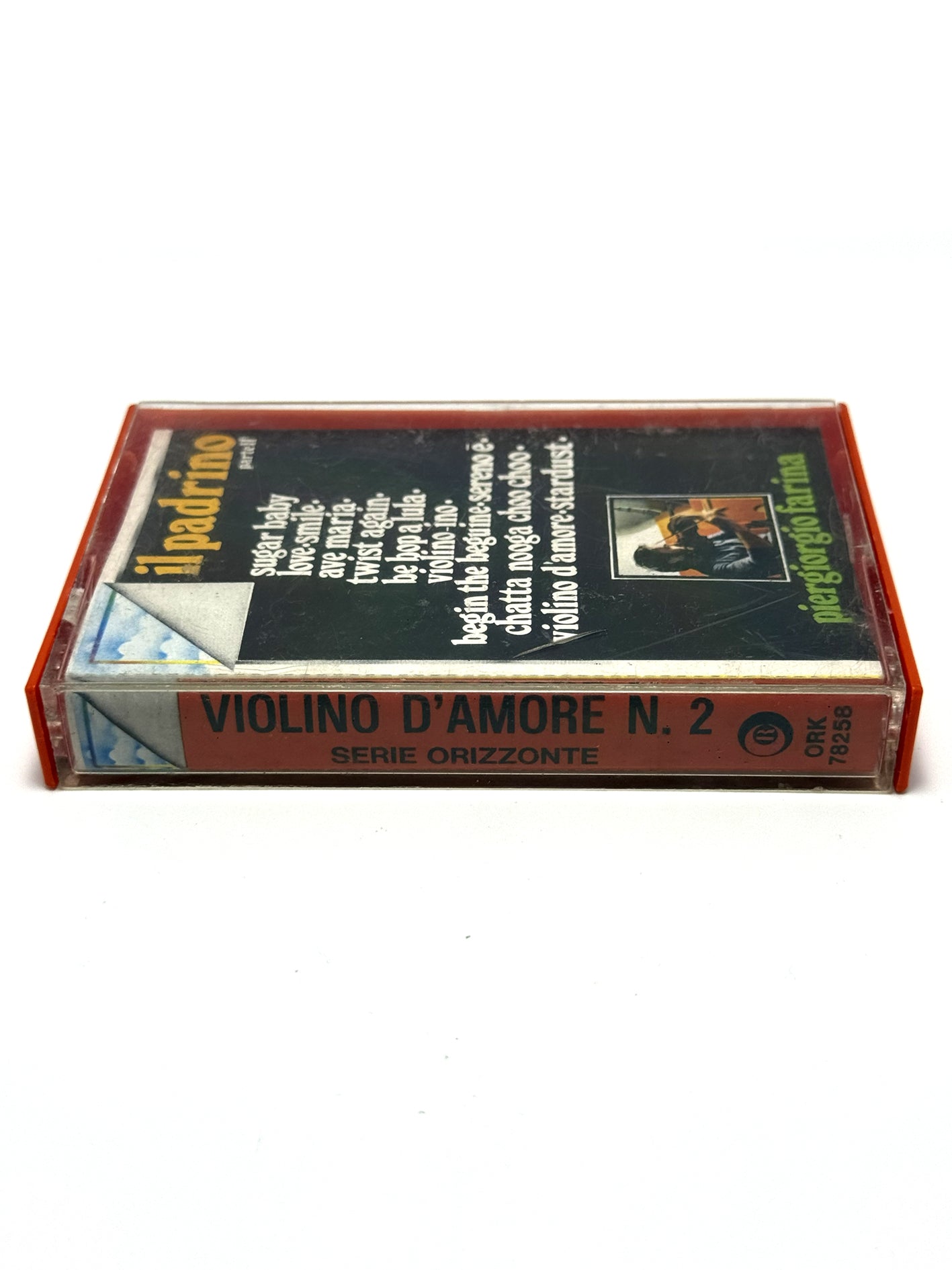 Il padrino Parte II Piergiorgio Farina cassetta audio mc 1975