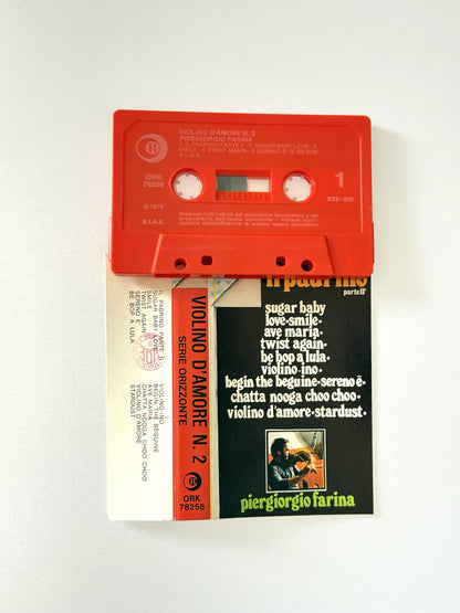Il padrino Parte II Piergiorgio Farina cassetta audio mc 1975