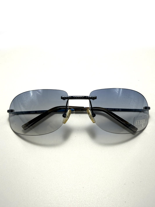 Gianfranco Ferré GF58205 Occhiali da sole Uomo Donna Smoked Lens Made in Italy