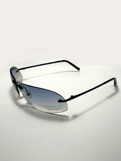 Gianfranco Ferré GF58205 Occhiali da sole Uomo Donna Smoked Lens Made in Italy