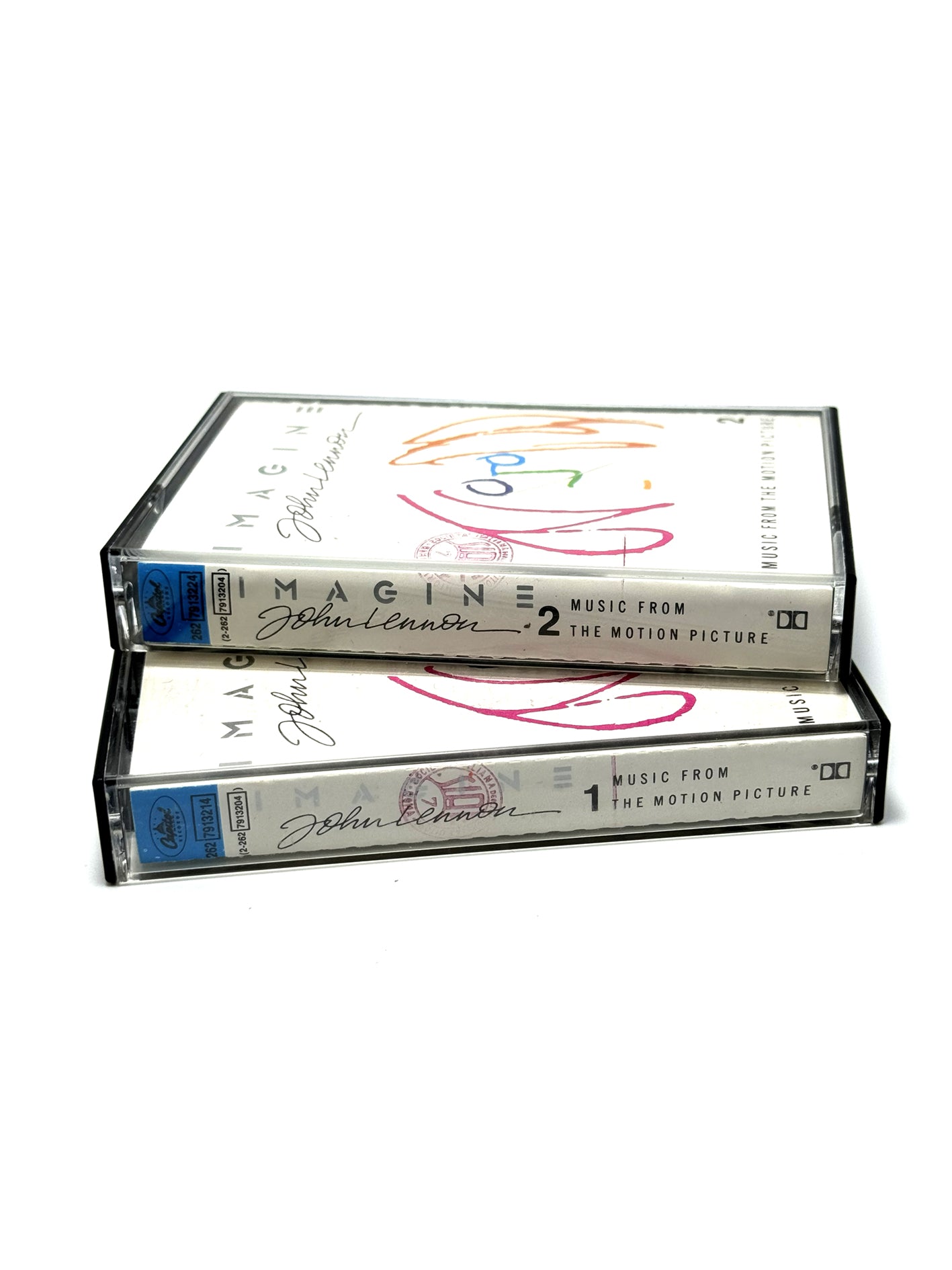 John Lennon Imagine Music From The Motion Picture 2 x cassette audio mc 1988