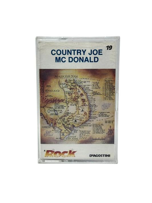 Country Joe Mc Donald Vietnam Experience Il Rock De Agostini cassetta audio mc 1989