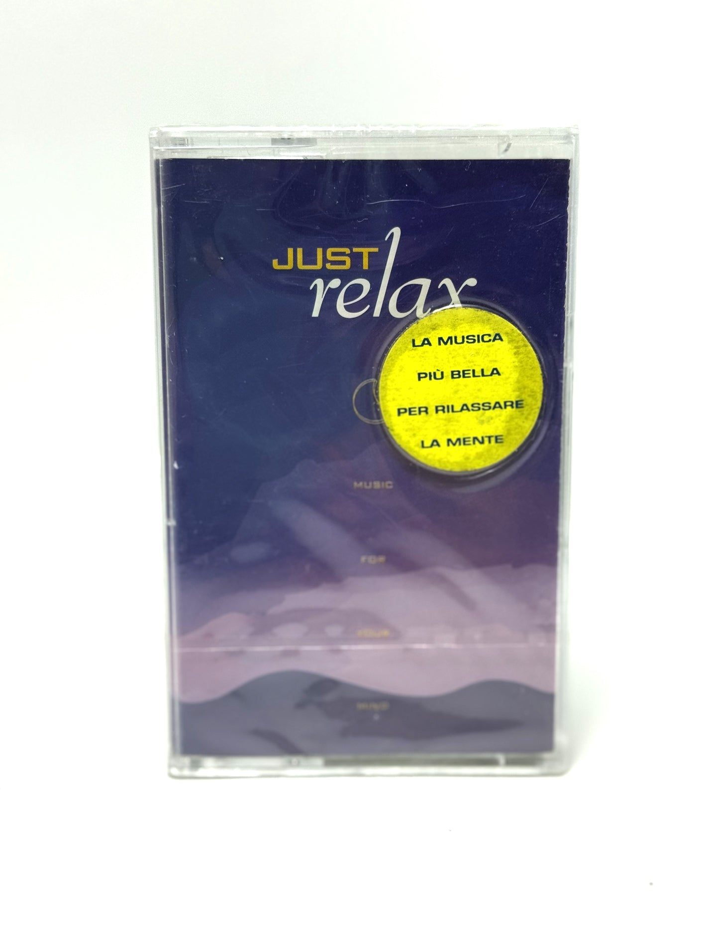 Just Relax cassetta audio mc sigillata 2000