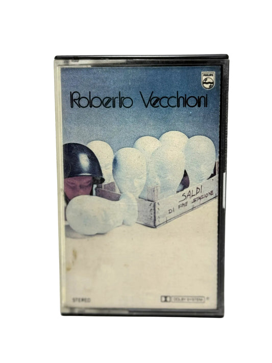 Roberto Vecchioni cassetta Saldi di fine stagione audio mc 1972