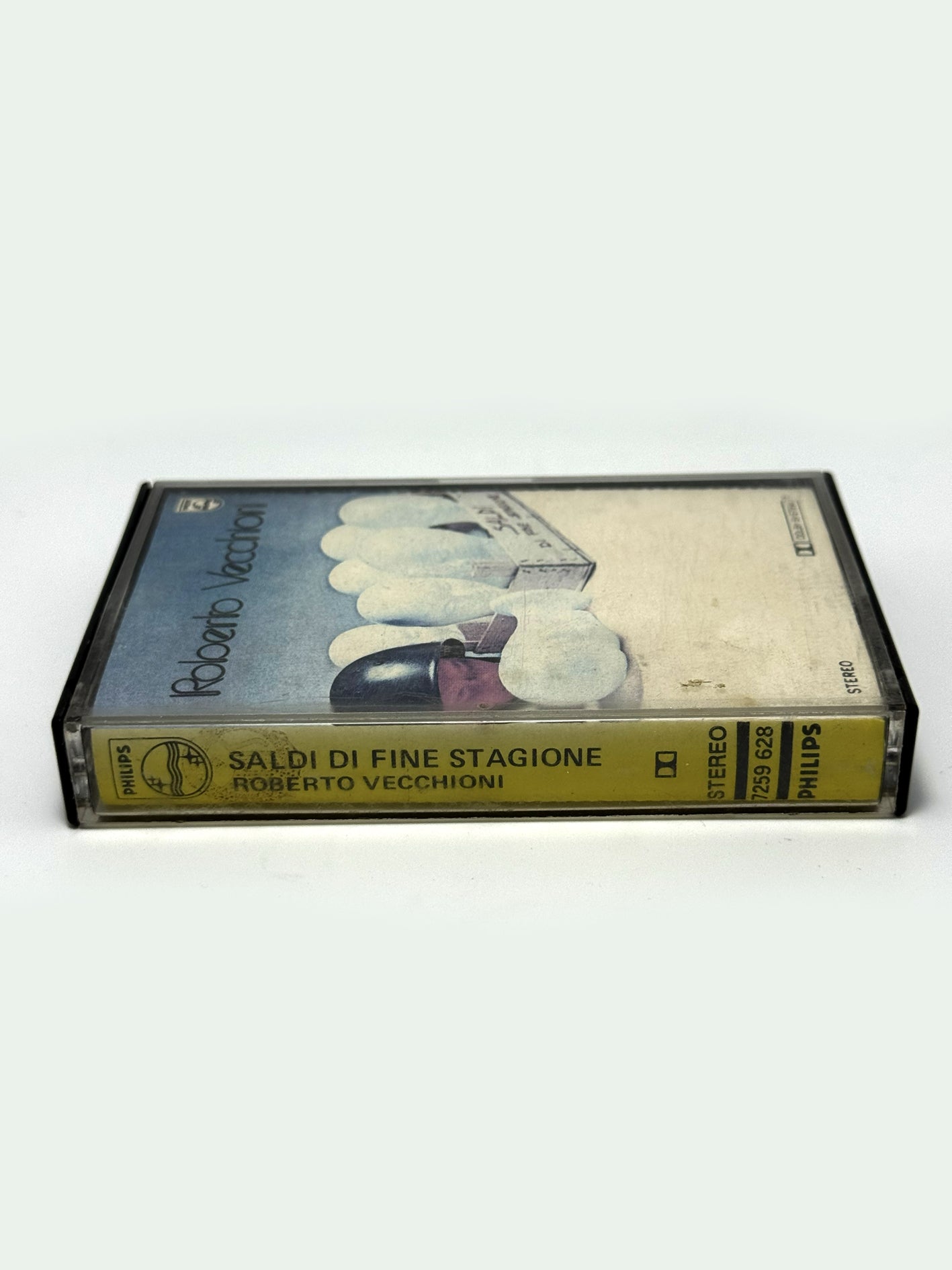 Roberto Vecchioni cassetta Saldi di fine stagione audio mc 1972