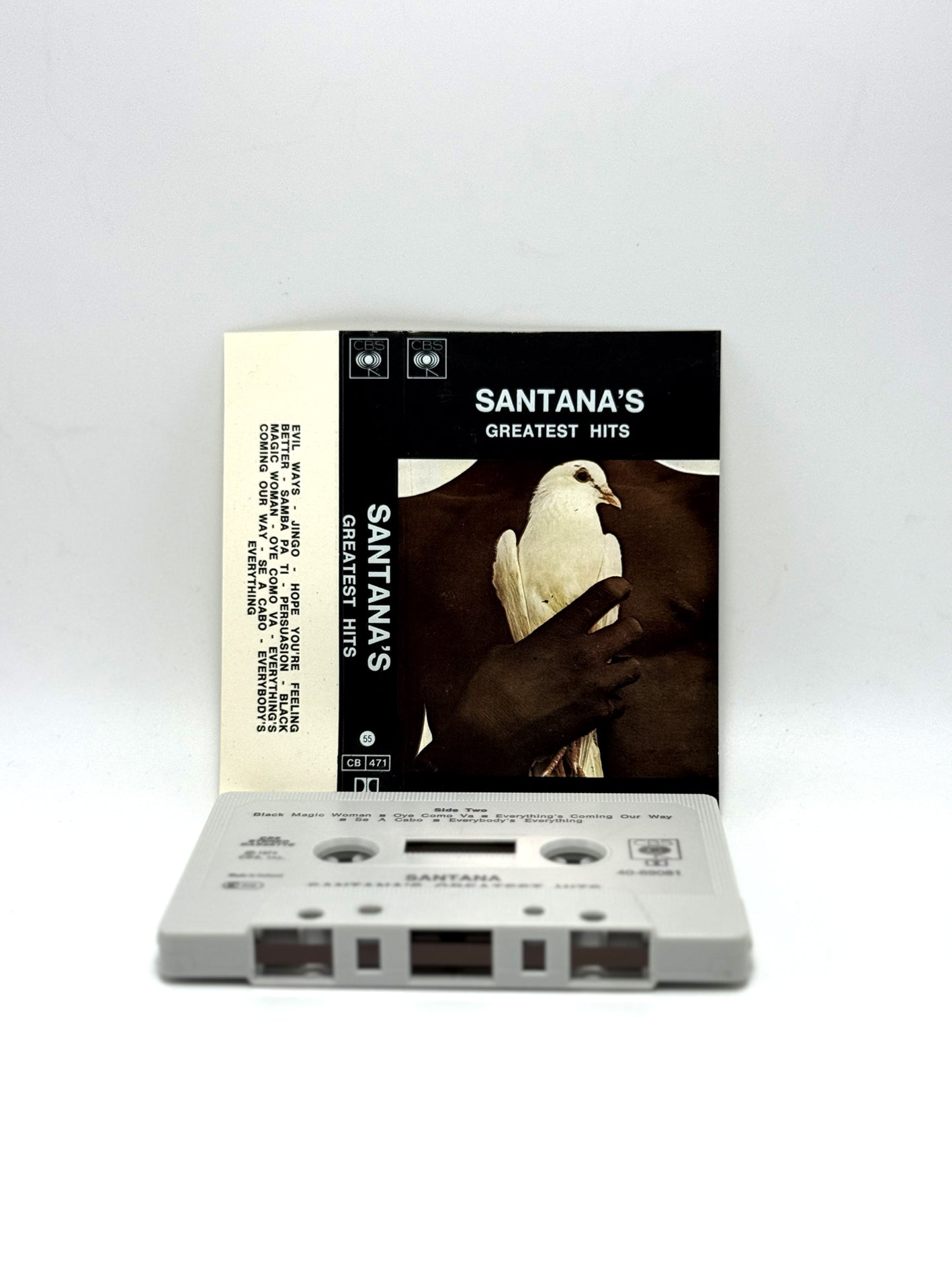 Santana's Greatest Hits cassetta audio mc 1974
