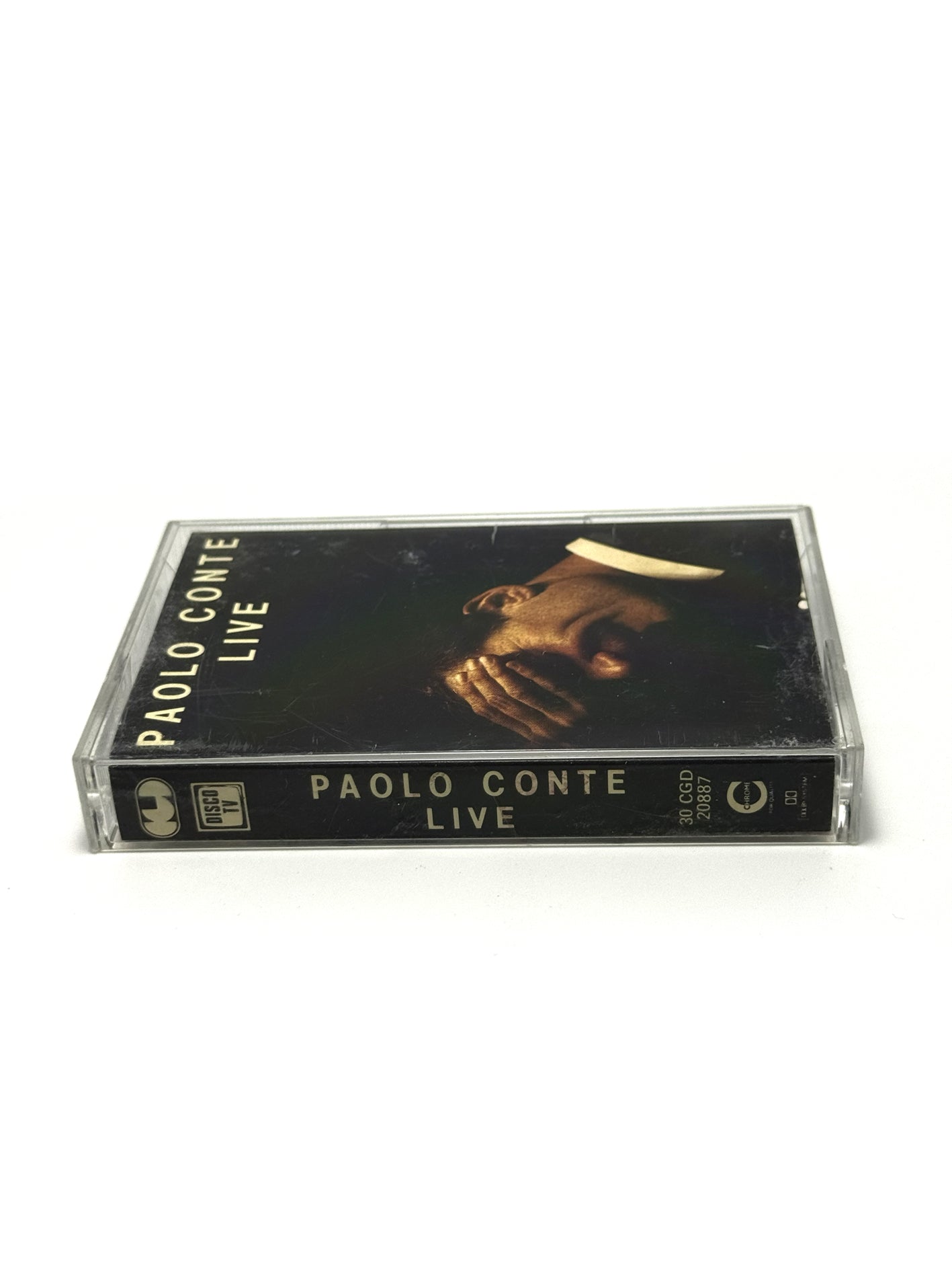 Paolo Conte Live cassetta audio mc 1988 aud