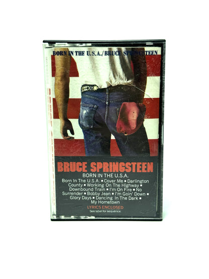 Bruce Springsteen Born in the U.S.A. cassetta audio mc 1984