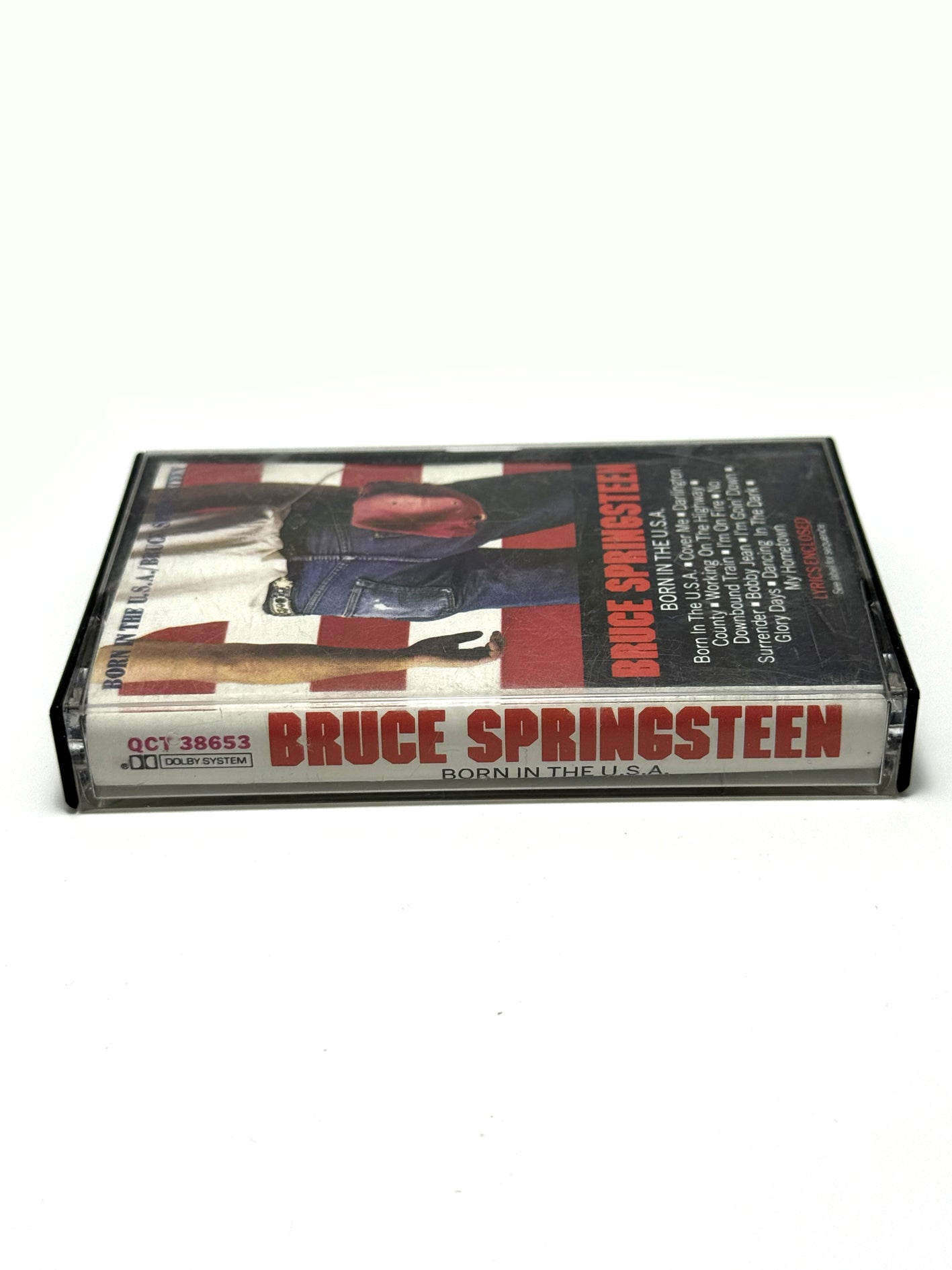Bruce Springsteen Born in the U.S.A. cassetta audio mc 1984