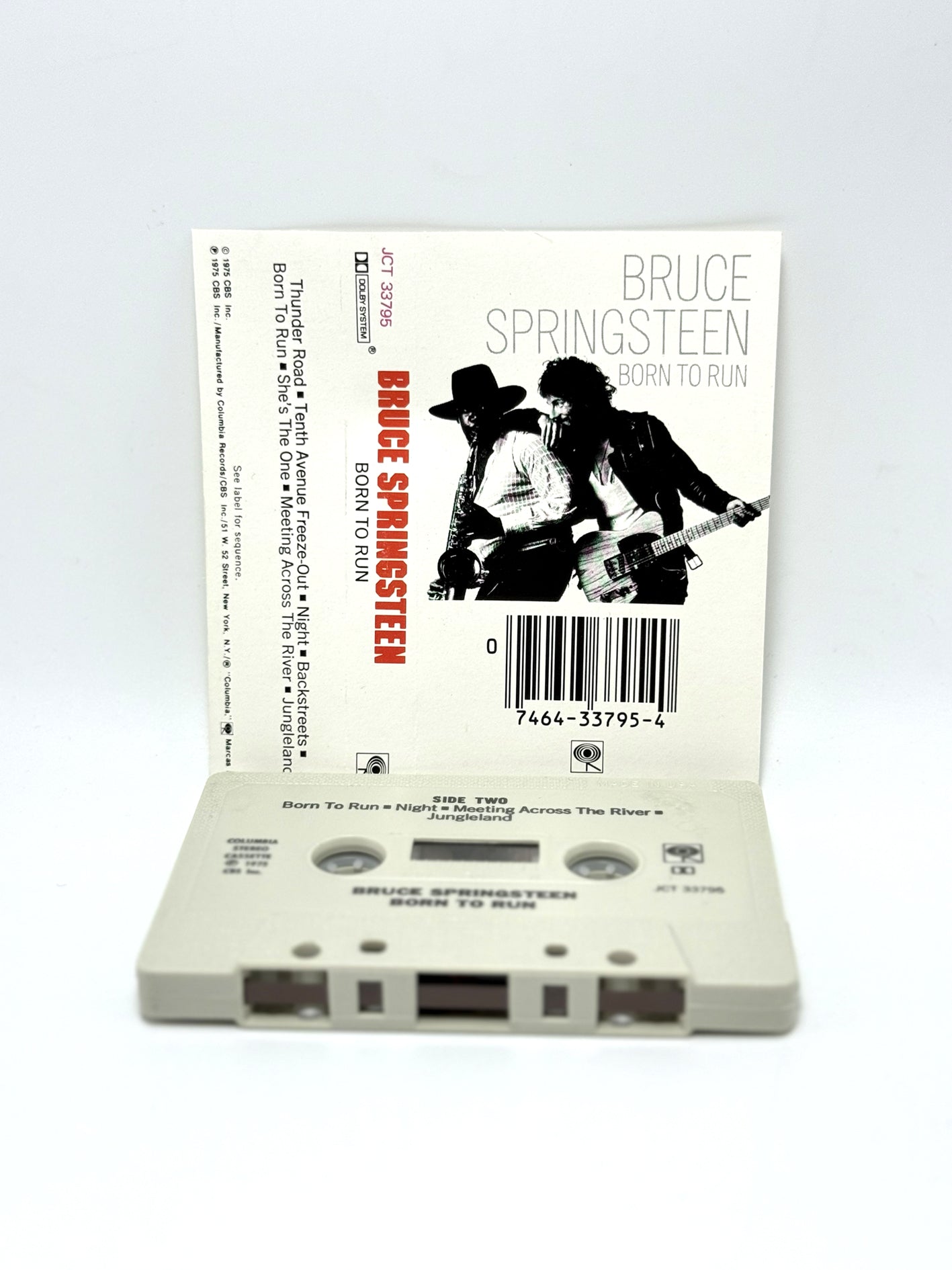 Bruce Springsteen Born to run cassetta audio mc 1975