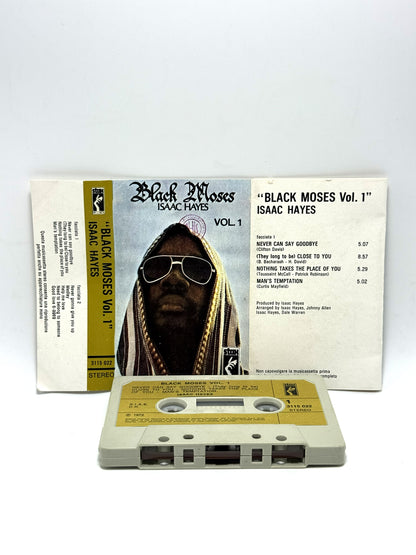 Isac Hayes Black Moses Vol. 1 cassetta audio mc 1972