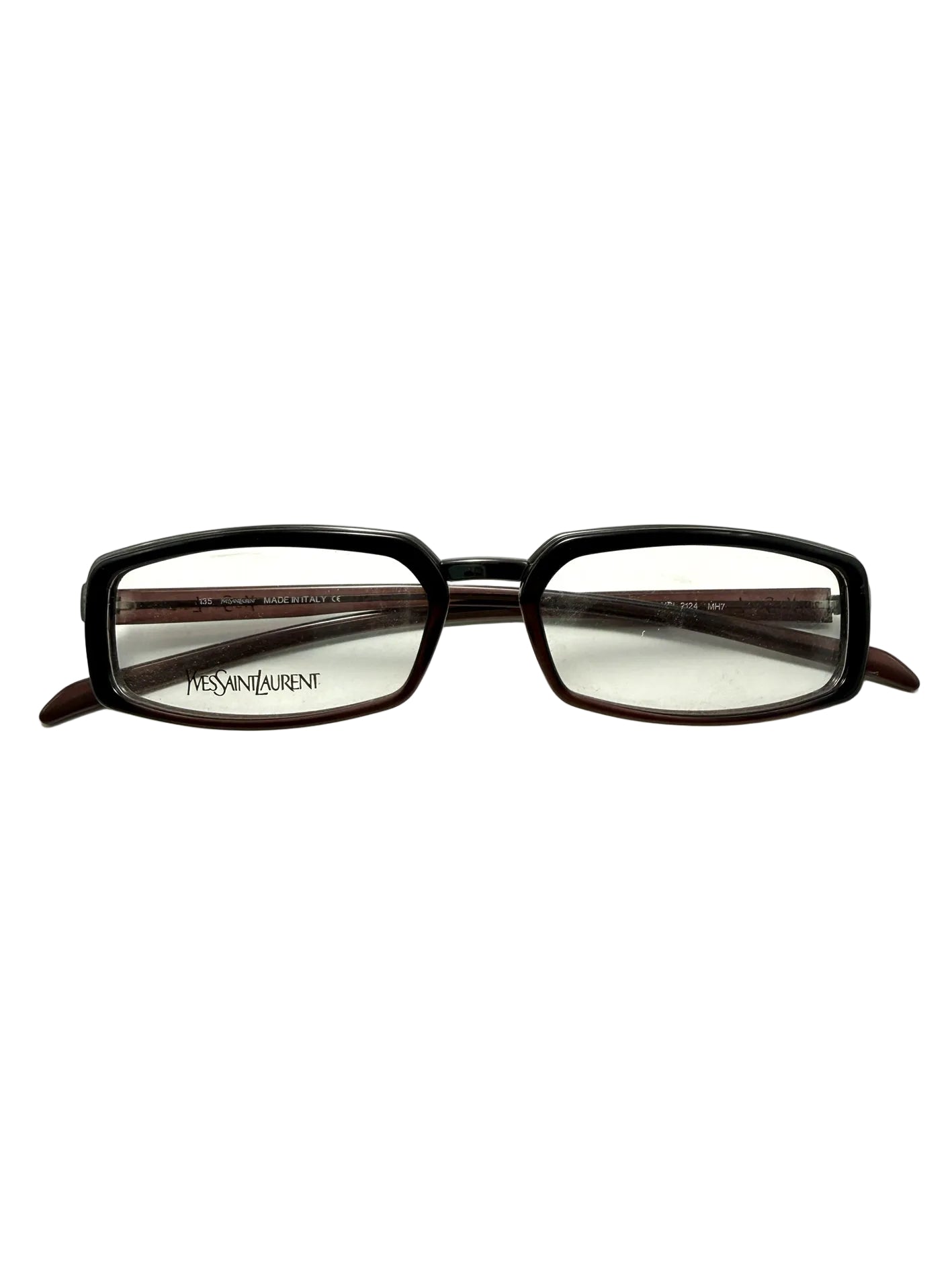 Yves Saint Laurent YSL2124 MH7 Montatura Occhiali Uomo Donna Made in Italy