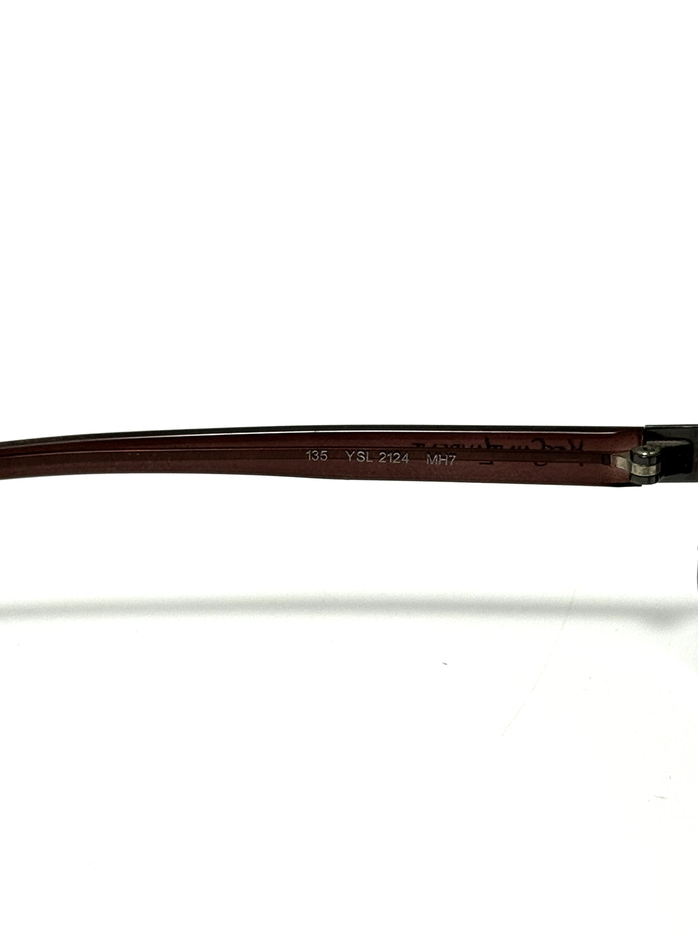 Yves Saint Laurent YSL2124 MH7 Montatura Occhiali Uomo Donna Made in Italy