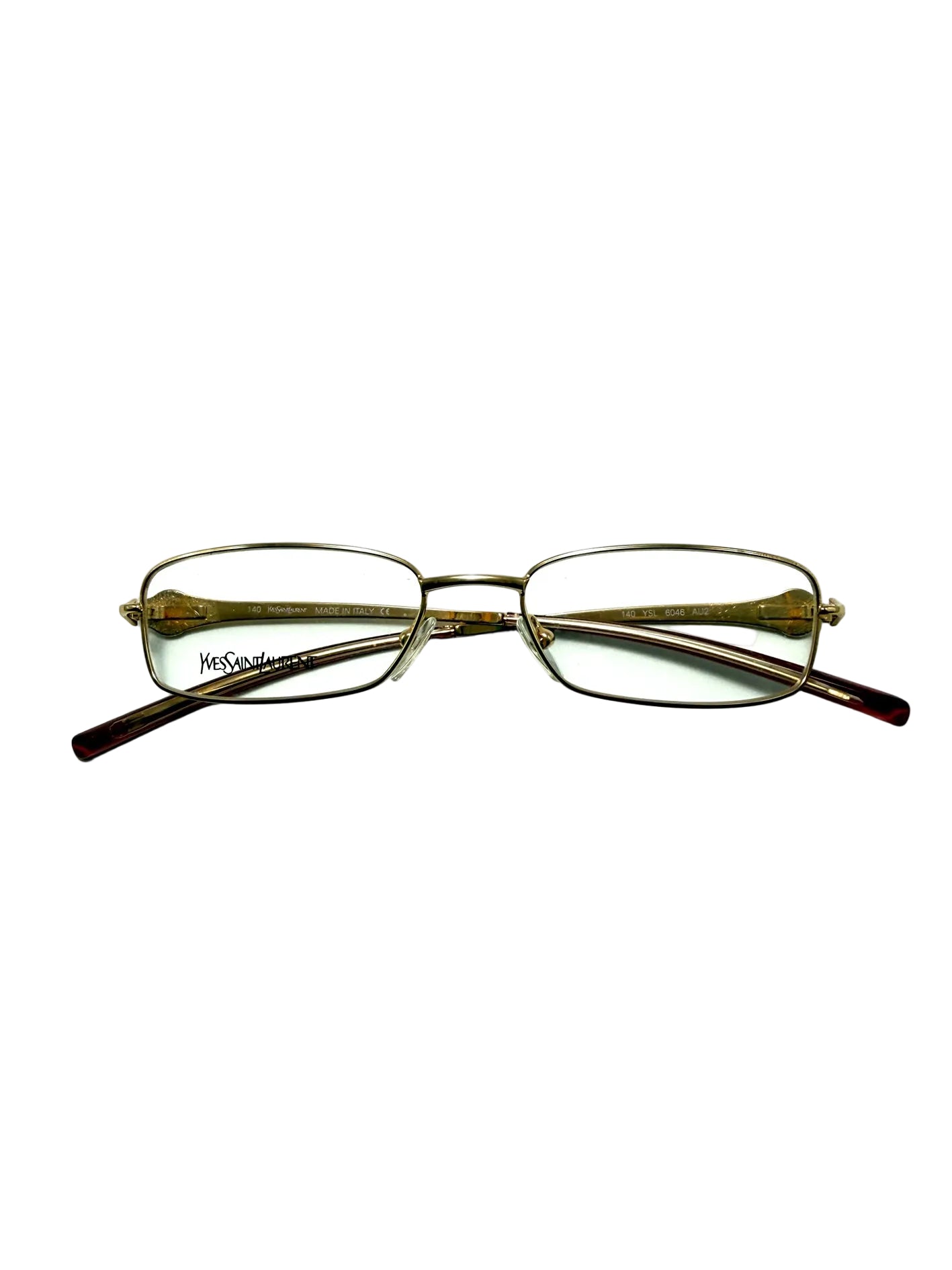 Yves Saint Laurent YSL6046 3YG  Montatura Occhiali Uomo Donna Made in Italy