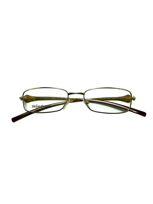 Yves Saint Laurent YSL6046 3YG  Montatura Occhiali Uomo Donna Made in Italy