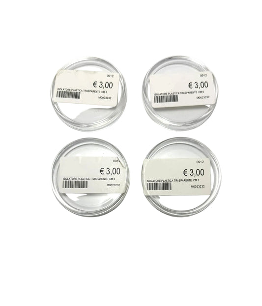 Isolatori Piedini plastica trasparente per Pianoforte Cm 6 set 4 pezzi piano caster cups