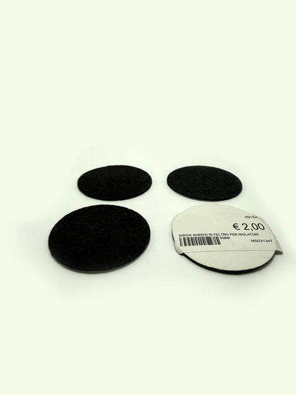 Dischi adesivi in feltro per isolatori Pianoforte 55 mm set 4 pezzi piano caster cups