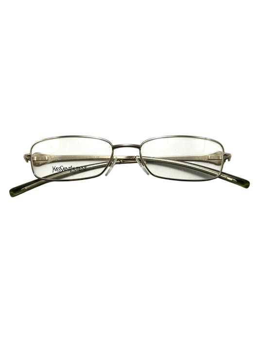 Yves Saint Laurent YSL6046 3YG - 2 Montatura Occhiali Uomo Donna Made in Italy