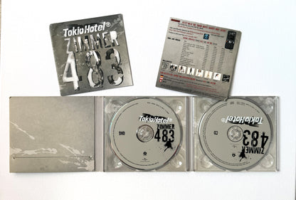 Tokio Hotel Zimmer 483 doppio CD + DVD Film Movie 2007