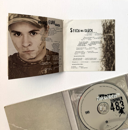 Tokio Hotel Zimmer 483 doppio CD + DVD Film Movie 2007