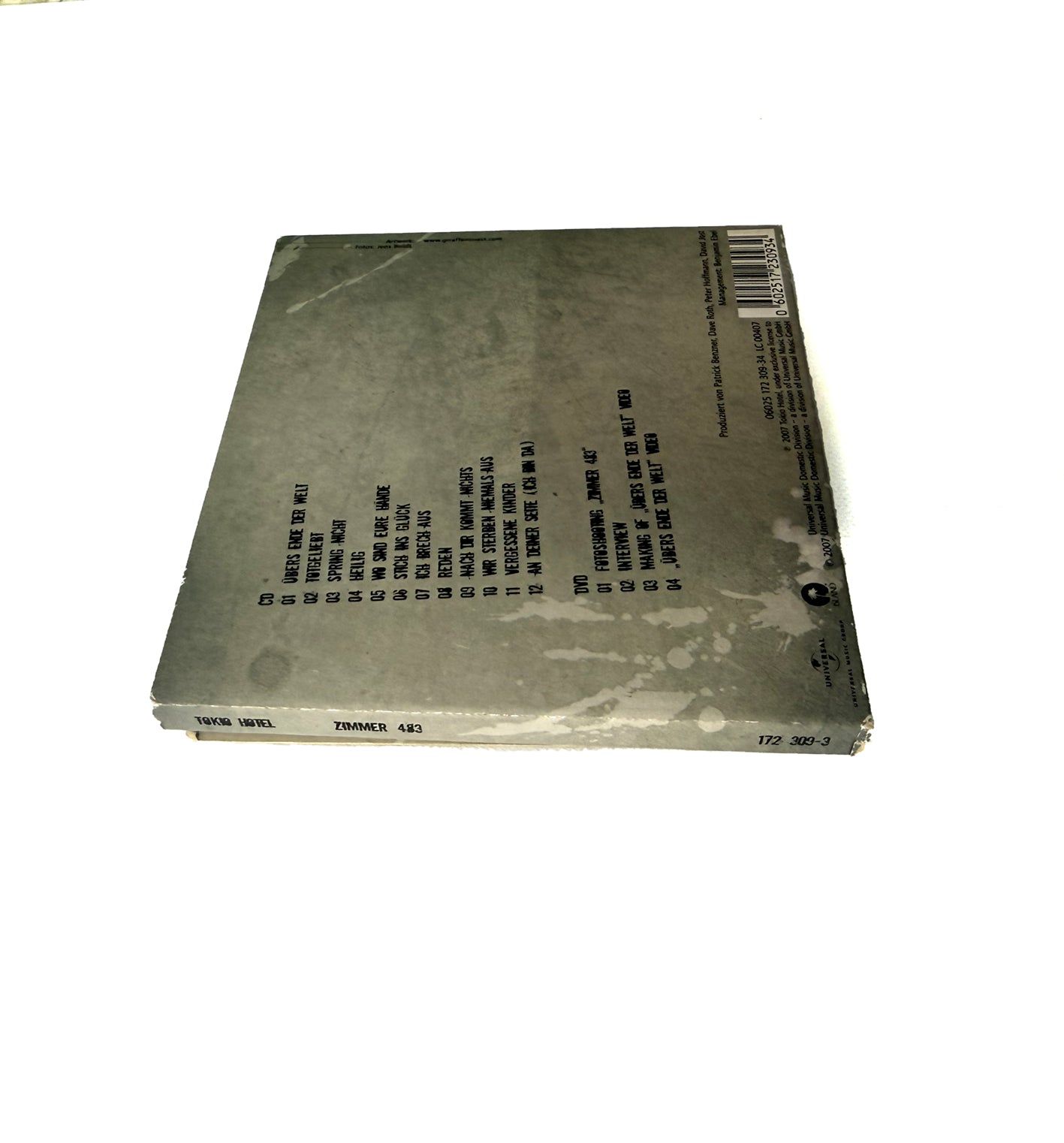 Tokio Hotel Zimmer 483 doppio CD + DVD Film Movie 2007