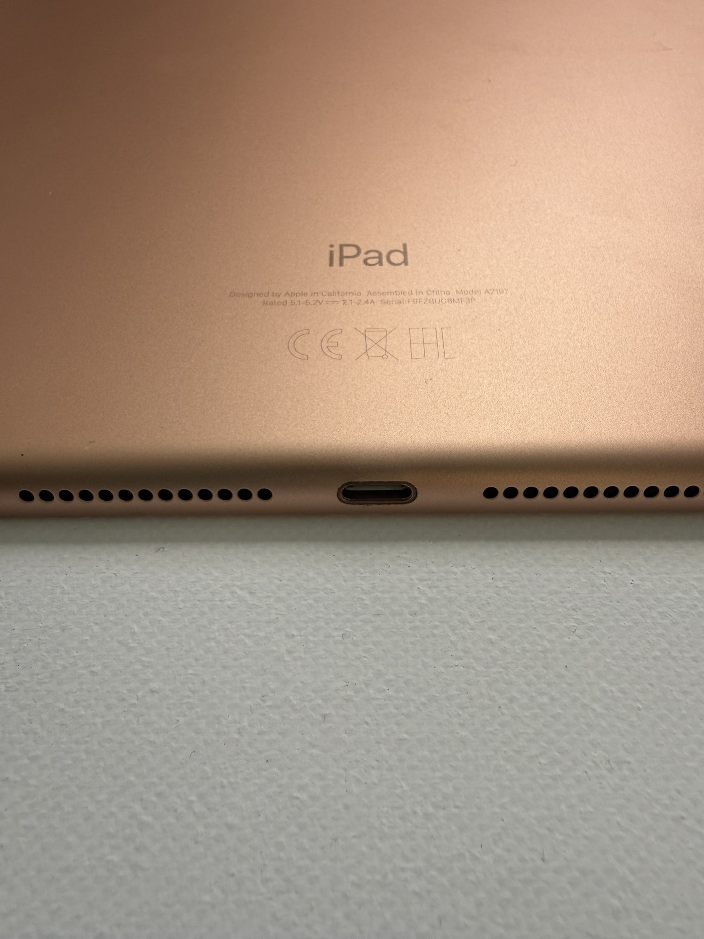 iPad 7° Generazione 7th generation 2019 Wi Fi 32 GB Rose Gold scatola originale #3