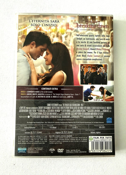 Breaking Dawn Part 1 The Twilight Saga Film Movie Special Edition Invito matrimonio