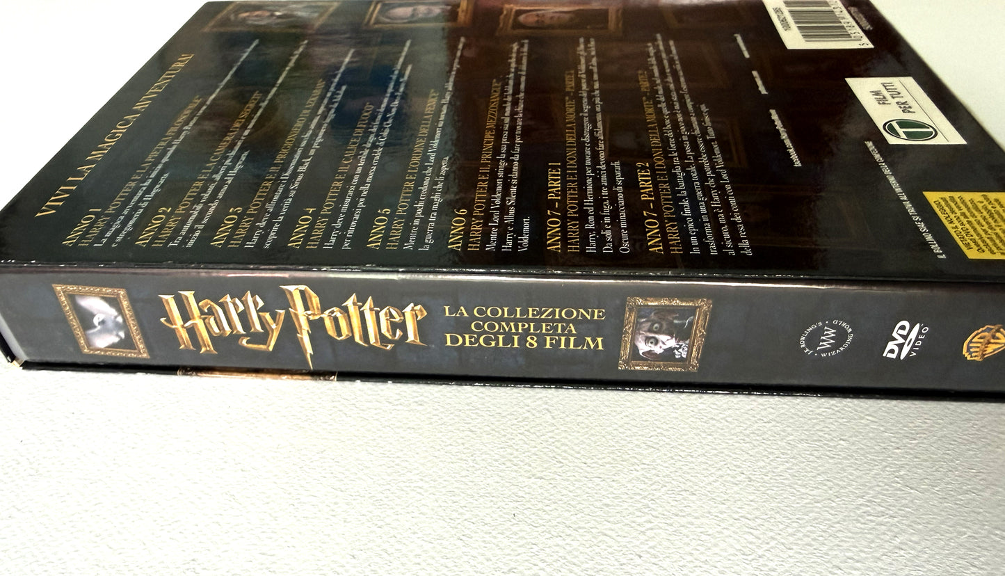 Harry Potter Collezione Completa 8 DVD Film Movie Saga Hogwarts Warner