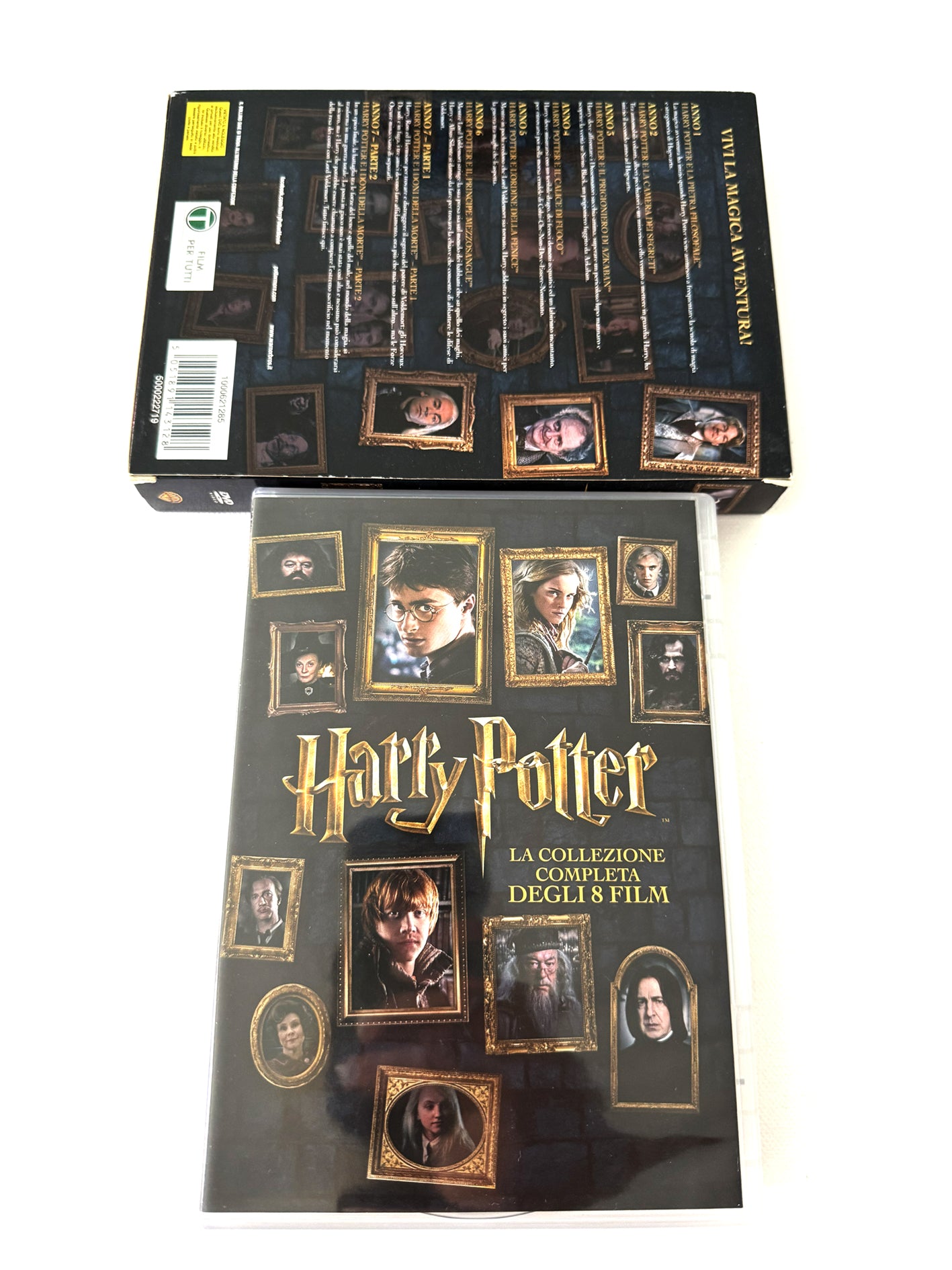 Harry Potter Collezione Completa 8 DVD Film Movie Saga Hogwarts Warner