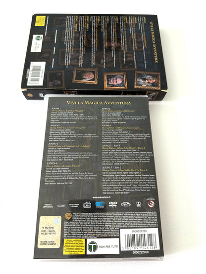 Harry Potter Collezione Completa 8 DVD Film Movie Saga Hogwarts Warner
