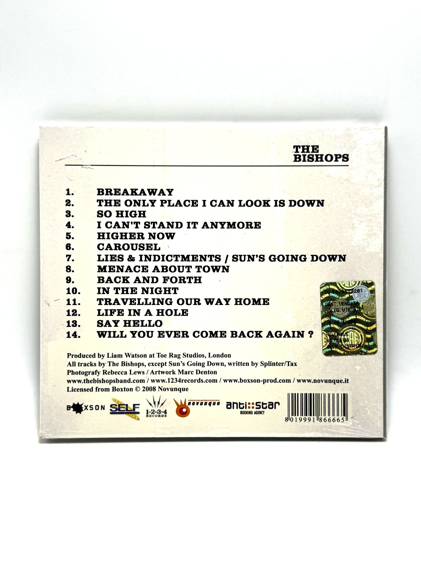 The Bishops The Bishops CD 2007