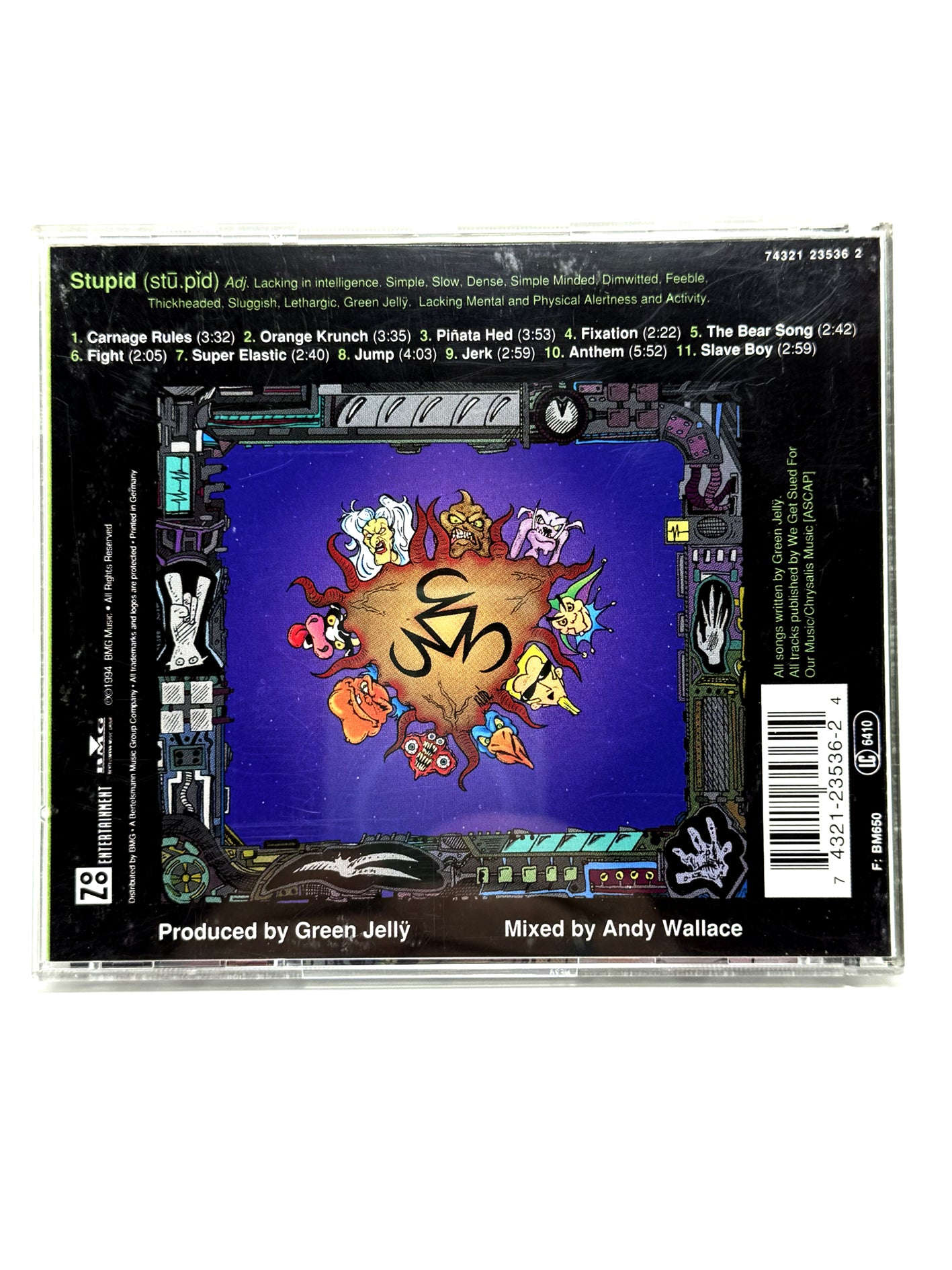 Green Jellÿ 333 CD 1994