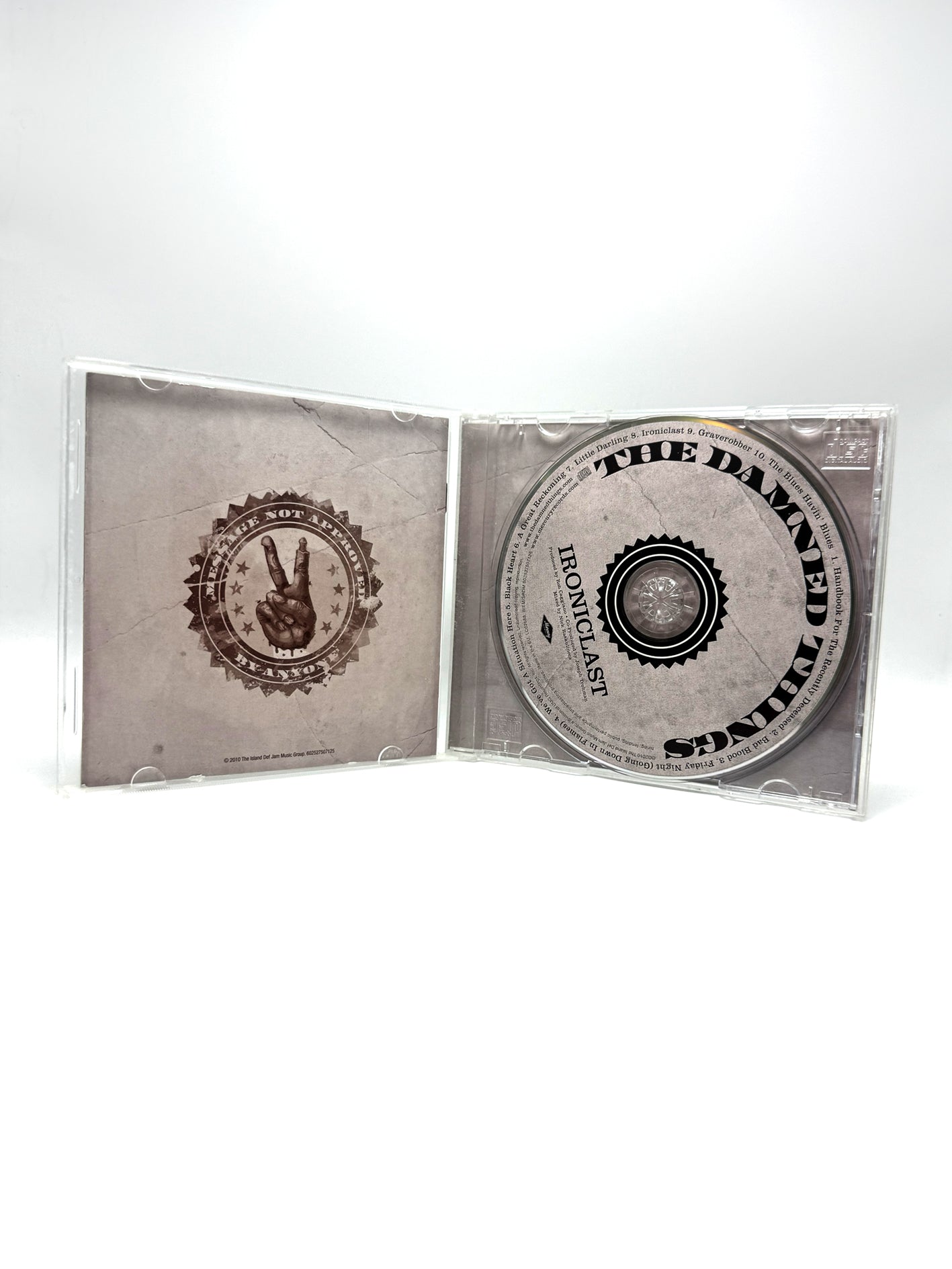 The Damned Things Ironiclast CD 2010