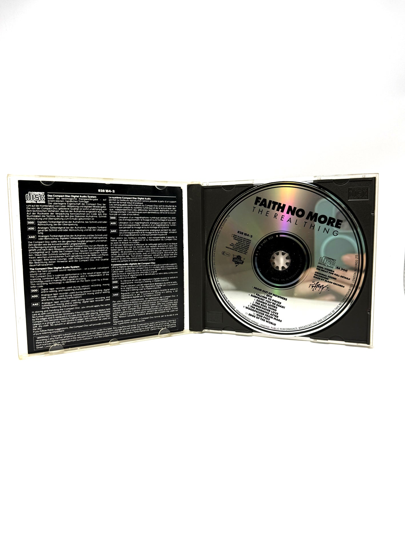 Faith No More The Real Thing CD